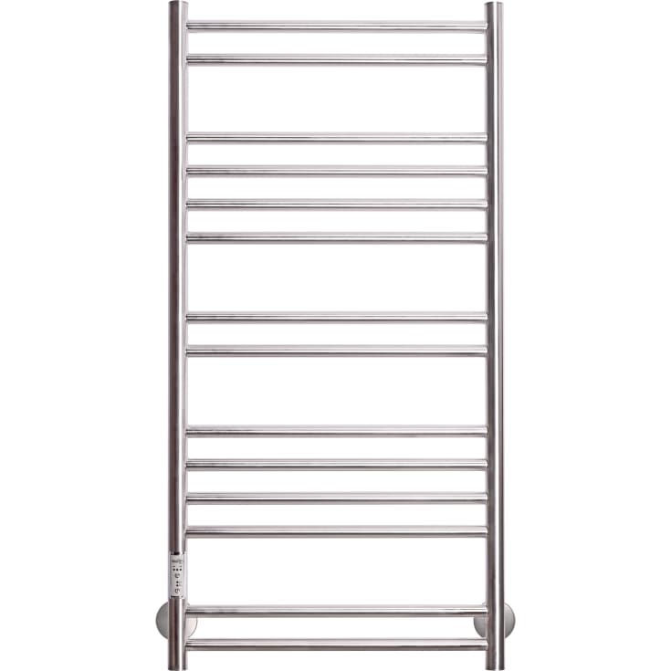 Kriss Apollo Plus handdukstork, el, 50x100 cm, polerat rostfritt stål