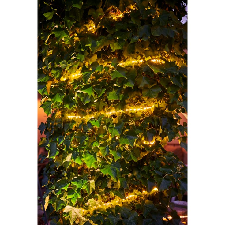 Sirius Top-Line udendørs ropelight, 144 varm hvide lys, 4 meter, forlænger