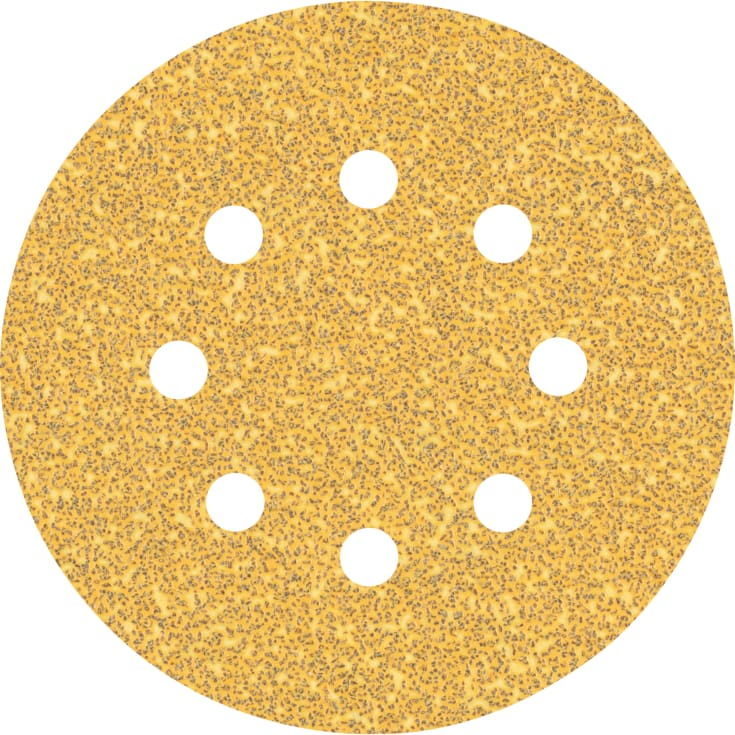 Bosch slibeblad Ø125 mm, K40, 5 stk.