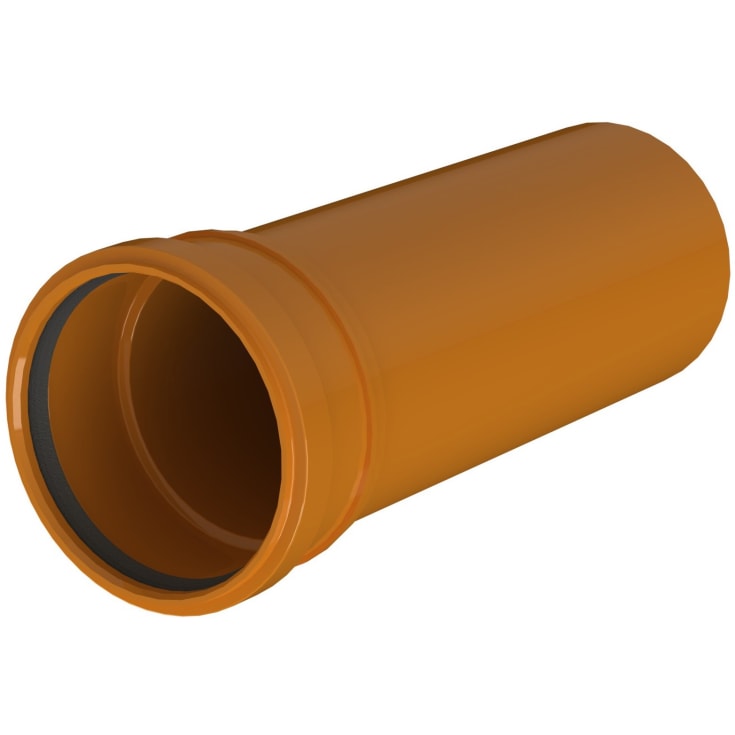 Uponor PP kloakrør med muffe, 250 x 110 mm