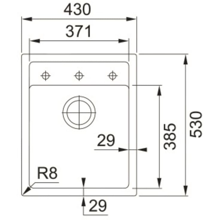 Franke Eurodomo SID 610-40 TH grafit metallic