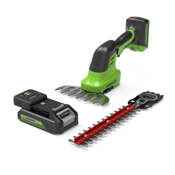 Greenworks multitrimmer 2in1 24V, med batteri og lader