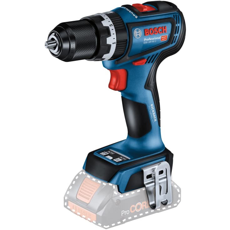 Bosch Professional GSB18V-90C Professional slagboremaskine u. batteri