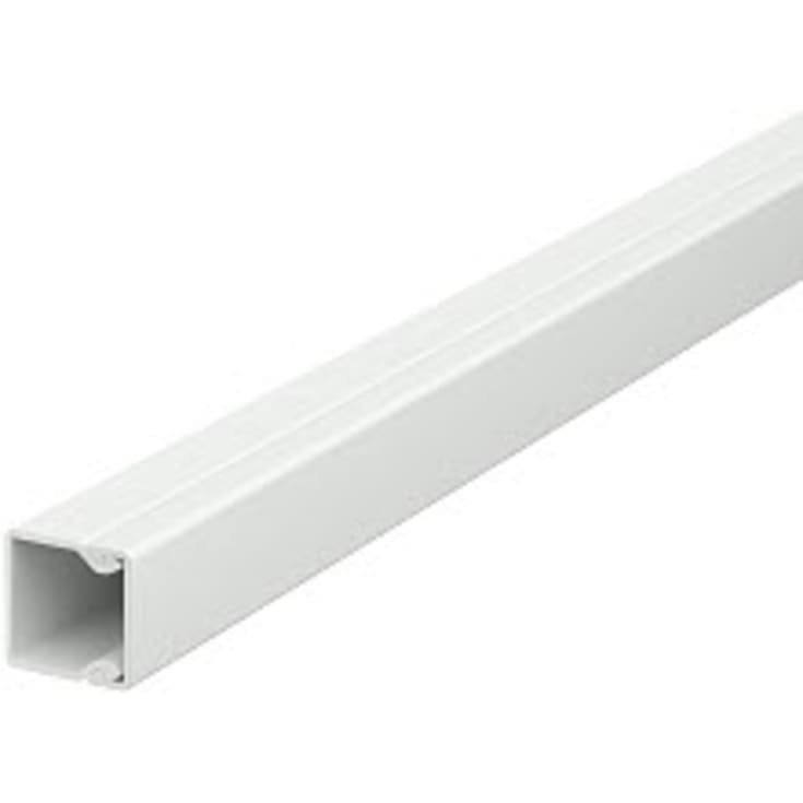 2 meter Kabelkanal WDK15015LGR 15x15 lysegrå RAL 7035