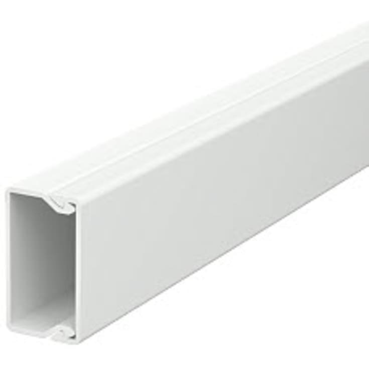 2 meter Kabelkanal WDK20035LGR 20x35 lysegrå RAL 7035