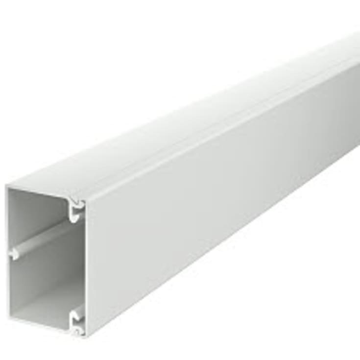 2 meter Kabelkanal WDK40060LGR 40x60 lysegrå RAL 7035