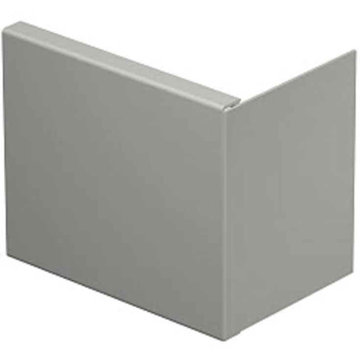 10 st Ändstycke WDK HE100130GR 100x130 grå RAL 7030