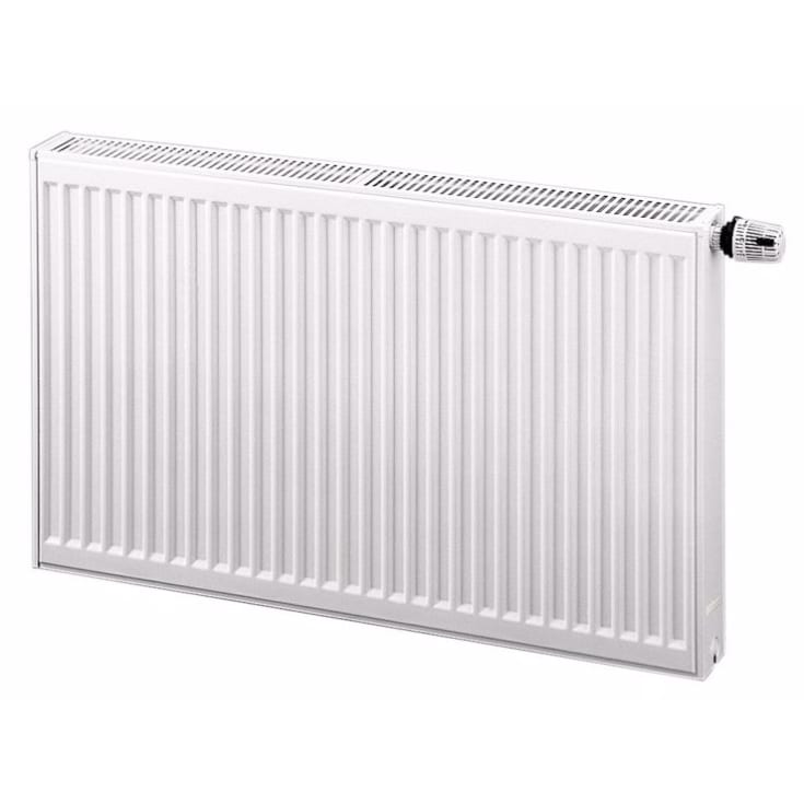 Purmo Compact CV22 radiator m/ventil, 40x120 cm, 13 m²