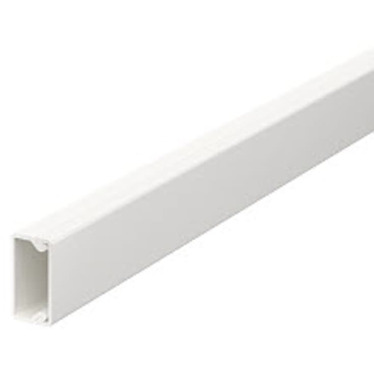 2 meter Kabelkanal WDK10020RW 10x20 hvid RAL 9010
