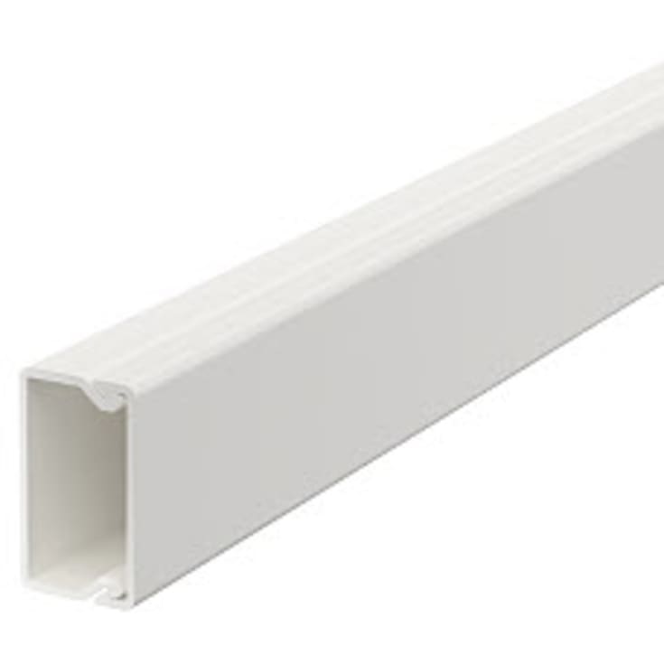 2 meter Kabelkanal WDK15030RW 15x30 hvid RAL 9010