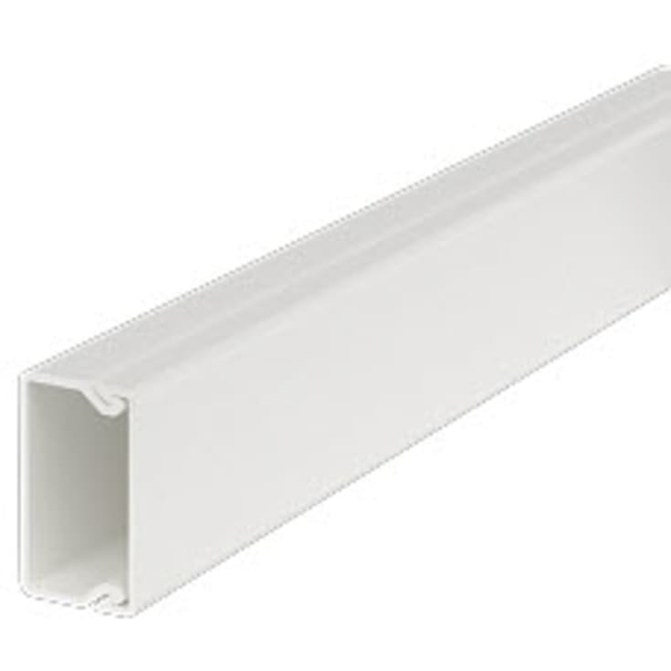 2 meter Kabelkanal WDK15030VW 15x30 perlehvid RAL 9016