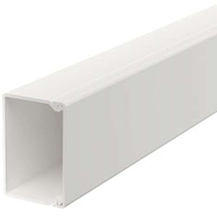 2 meter Kabelkanal WDK30045VW 30x45 perlehvid RAL 9016