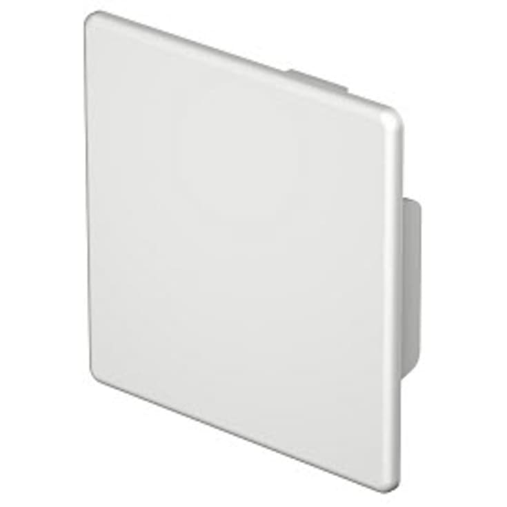 10 stk Endestykke WDK HE60060LGR 60x60 lys grå RAL 7035