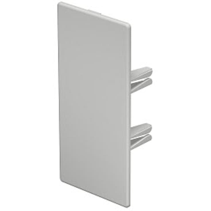 10 stk Endestykke WDK HE60130RW 60x130 hvit RAL 9010