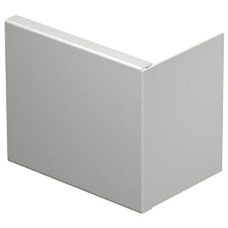 10 st Ändstycke WDK HE100130LGR 100x130 ljusgrå RAL 7035