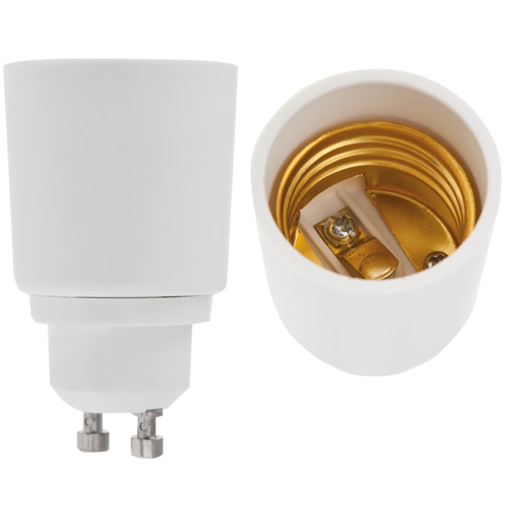 Fatning adapter GU10 til E27