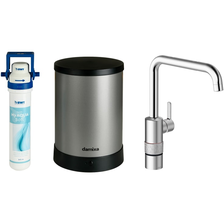 Damixa Silhouet Instant køkkenarmatur, kogende vand, krom