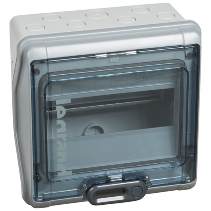 Gruppepanel Plexo IP65 1x8(+1) modul