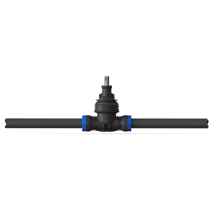 Isiflo grenventil 63mm M/PE rör