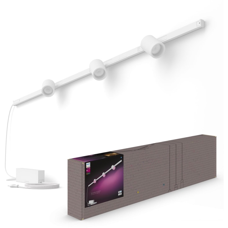 Philips Hue Perifo skensystemset för vägg, 3 skenspotlights, vit