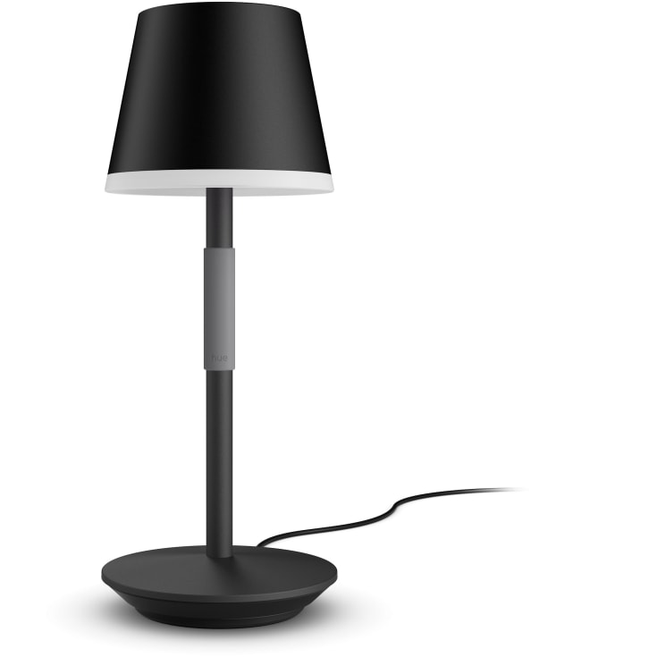 Philips Hue White Color Ambiance Go genopladelig udendørs bordlampe - sort