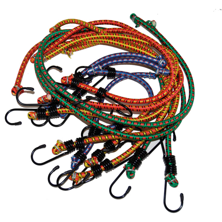 Cargofix bagagestropper, 12 stk. assorteret