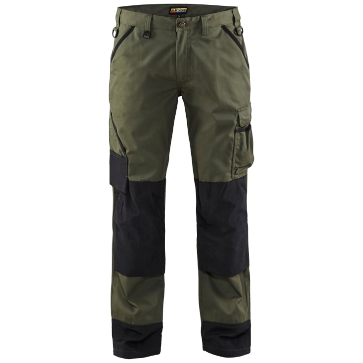 Garden bukser army grøn/sort c