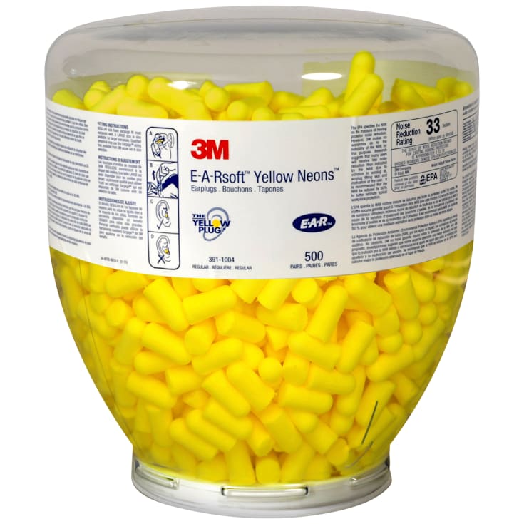 3M øreprop E-A-R Soft Yellow Neons, refill med 500 par