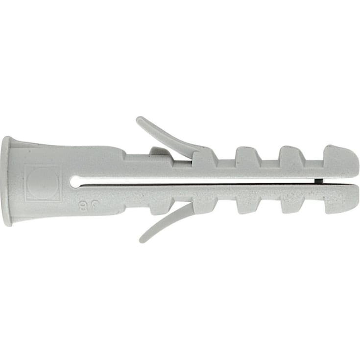 Plugg standard 6 x 30 mm, 100 stk