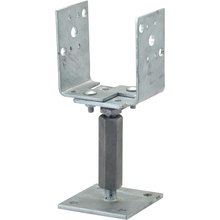 Stolpebærer type VHB2, 75-115 x 70 x 115 + 115-165 mm, FZV