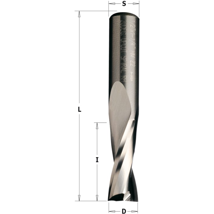 Spiralfræser HM  4x15      8mm