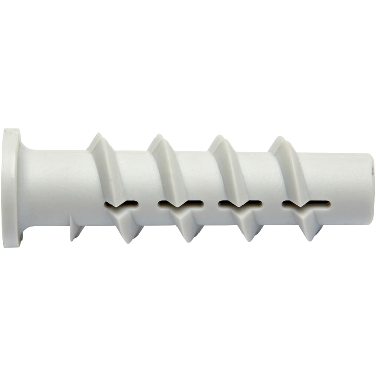 Skruedybel TURBO 6-10 x 50 mm, 25 stk.