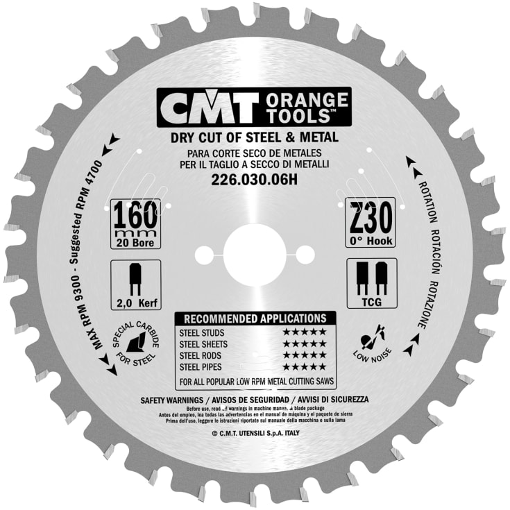 Klinge 216x2,2x30 z48 dry cut