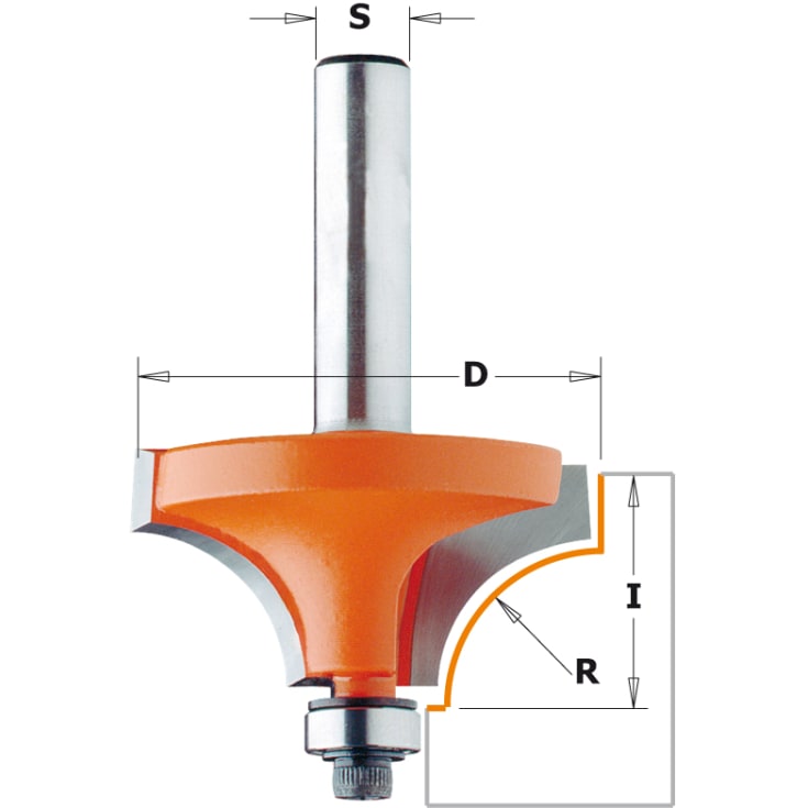 Kvartstaffræser HM R3,2 m/leje