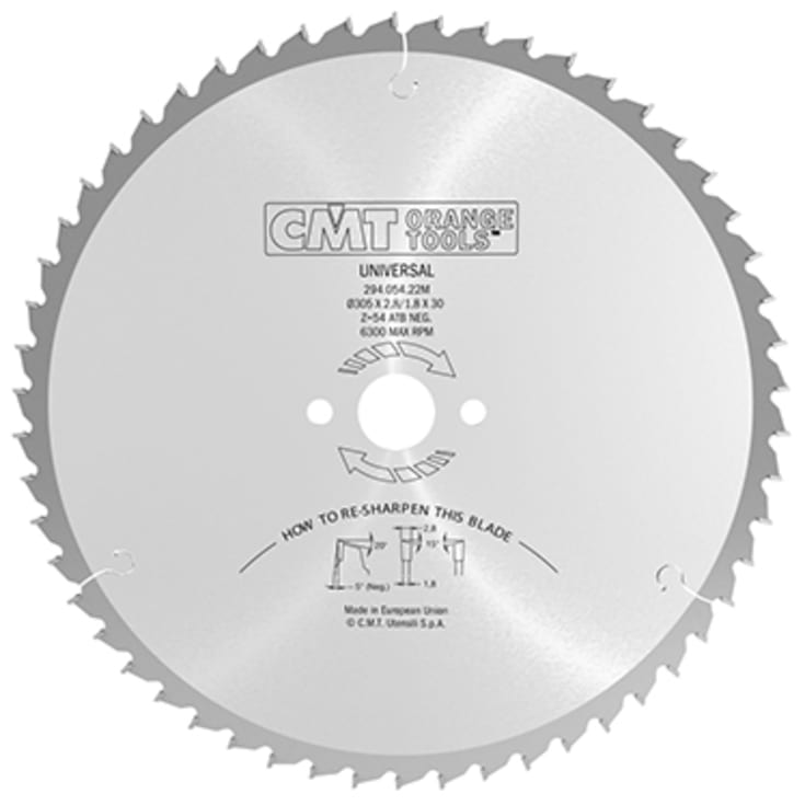 Klinge 305x3,2x30 z72 w neg