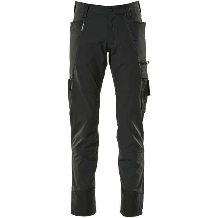 Mascot Advanced servicebukse med stretch, sort, str. 82C48