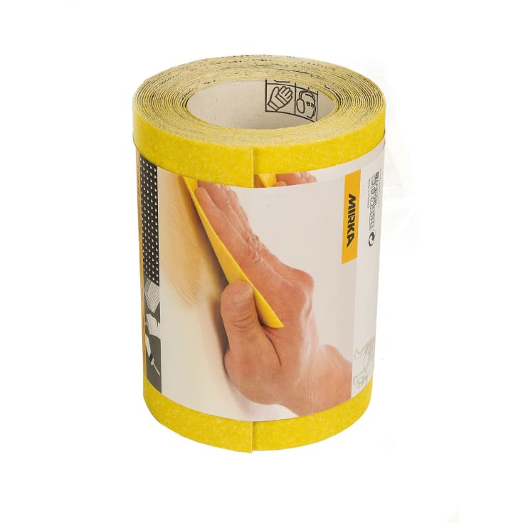 Mirka sandpapir / slibepapir 115 mm x 5 m,  MIROX K60