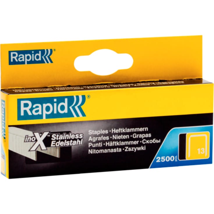 Rapid hæfteklammer 13-6 mm Á 5.000, RS PK