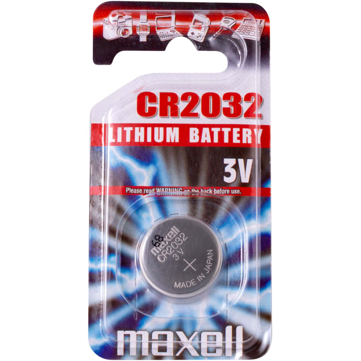 Maxell Lithium CR2032 knappcellsbatteri, 1 st.