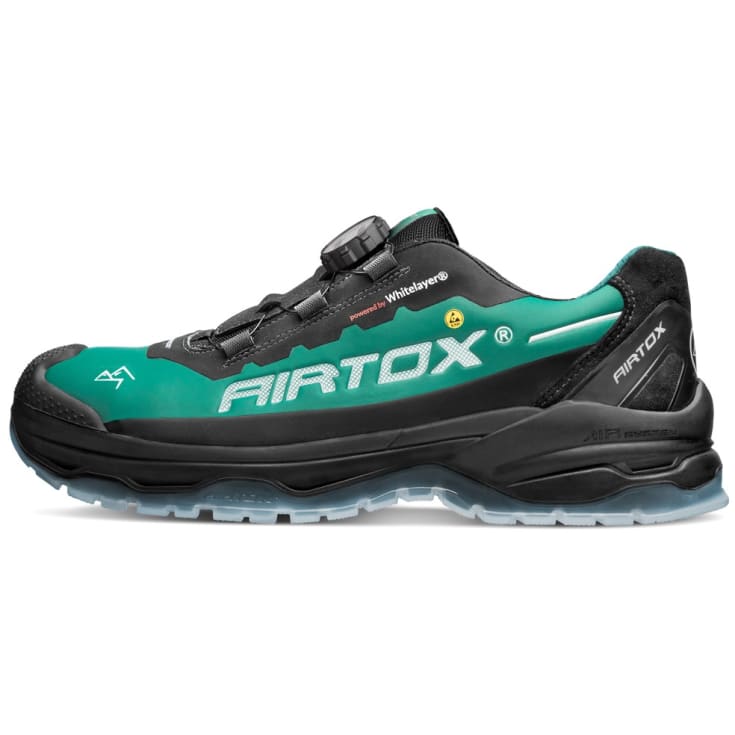 Airtox TX33 vernesko, sort/grønn, str. 42