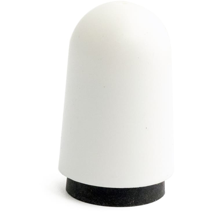 Habo dørstopper 73 mm, hvit