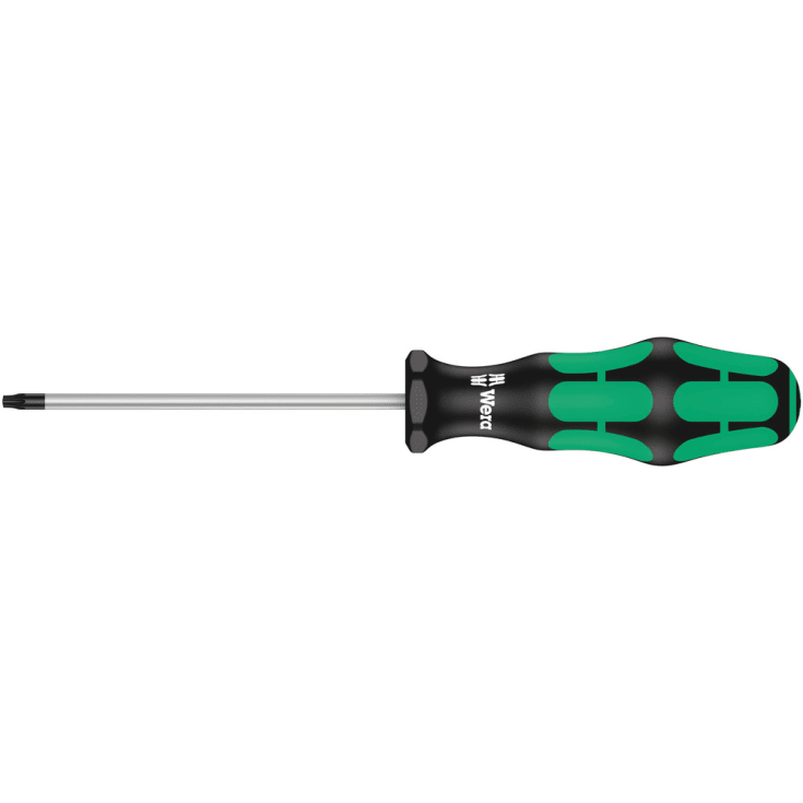 WERA 367 TORX® BO-skruvmejsel med hål, TX 15 x 80 mm