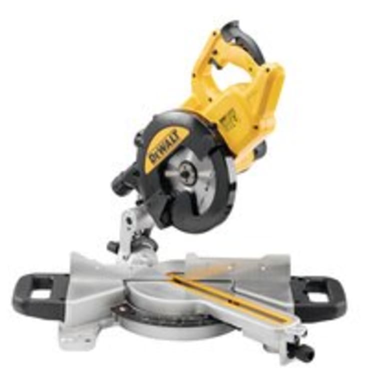 DeWalt DWS773-QS gersåg, med udtræk, Ø216 mm, 1300W/230V
