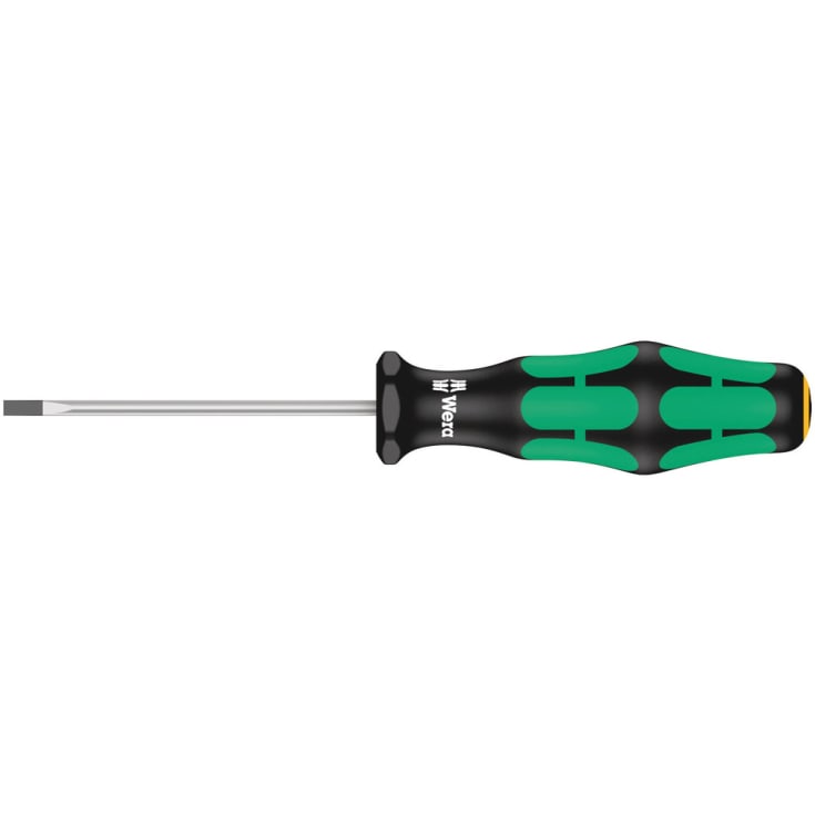 WERA 335 skruvmejsel, elektrikerblad, 0,4 x 2,5 x 60 mm