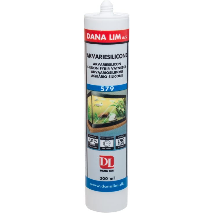 Akvariesilicone 579-300ml Klar