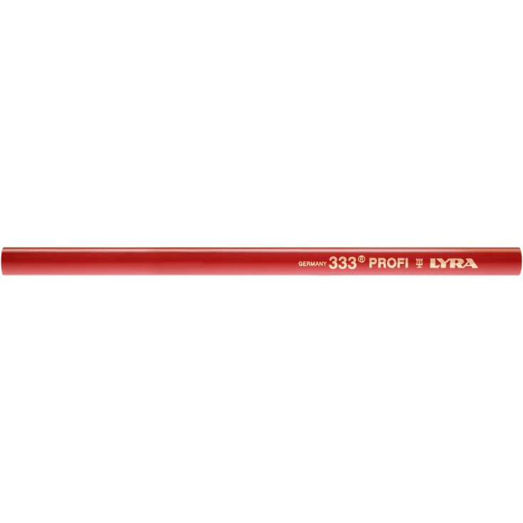 Tømrerblyant rød Lyra 333 24cm