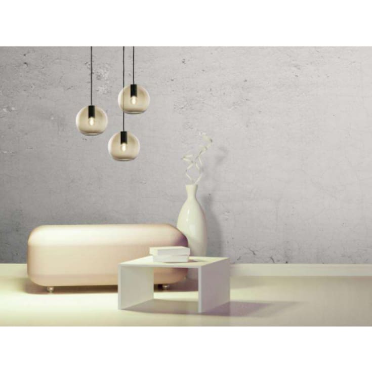 Loon mini ball PD grå exkl. lampa max 1X4W E14 led eftermontering