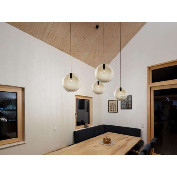 Loon ball PD bärnsten exkl. glöDLampa max 1X7W E27 led eftermontering