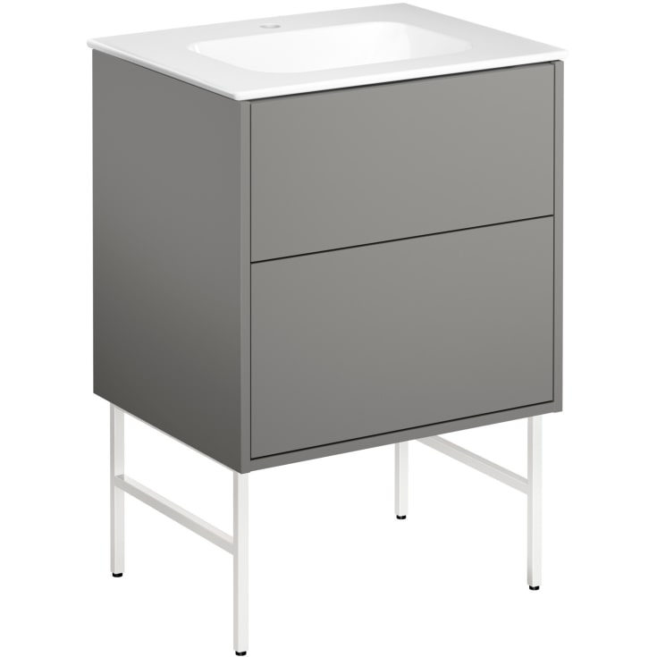 Gustavsberg Artic benramme til vaskeskab, hvid