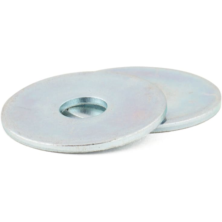 Skærmskive M6, 6,4 x 35 x 1,5 mm, FZB, 100 stk.